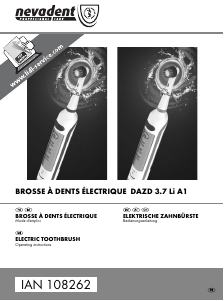 Mode d’emploi Nevadent DAZD 3.7 Li A1 Brosse à dents électrique