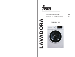 Manual Teka TKD 1610 WD Washer-Dryer