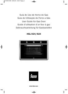 Handleiding Teka HGL 824 Oven