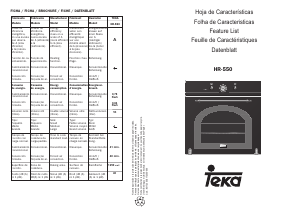 Mode d’emploi Teka HR 550 Four