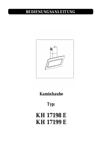 Bedienungsanleitung Amica KH 17198 E Dunstabzugshaube