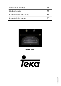 Manual de uso Teka MWR 32 BIA AB Horno