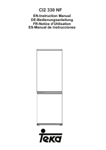Manual Teka CI2 330 NF Fridge-Freezer
