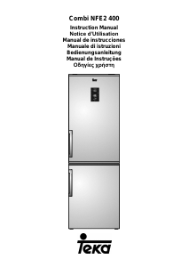 Mode d’emploi Teka NFE2 400 Réfrigérateur combiné