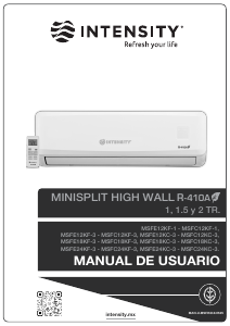 Manual de uso Intensity MSFC12KC-3 Aire acondicionado