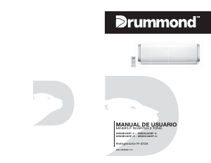 Manual de uso Drummond MSDIC36SF-3 Aire acondicionado