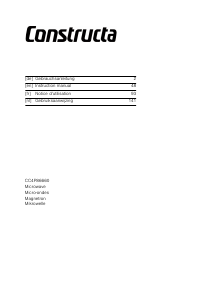 Bedienungsanleitung Constructa CC4P86660 Backofen