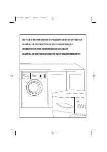 Manual Aspes LA383 Máquina de lavar roupa