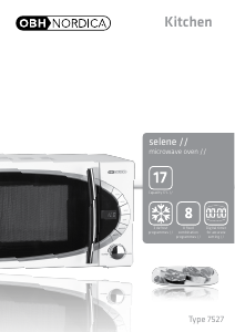 Manual OBH Nordica 7527 Selene Microwave