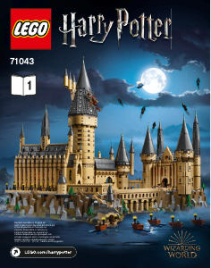 Manual Lego set 71043 Harry Potter Howarts castle