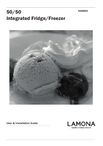 Manual Lamona HJA6853 Fridge-Freezer