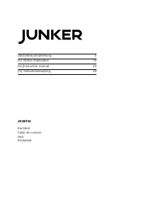 Manual Junker JR38IT56 Hob