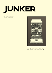 Bedienungsanleitung Junker JS15IN51 Geschirrspüler