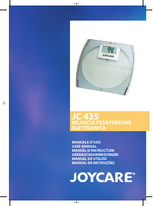 Manual de uso Joycare JC-435 Báscula