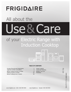 Manual Frigidaire FGIS3065PF Range