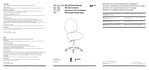 Manual de uso United Office 46140 Silla de trabajo