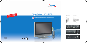 Bedienungsanleitung Targa Visionary LT 1910 DVD LCD fernseher