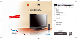 Bedienungsanleitung Targa Visionary LT 2220 LCD fernseher