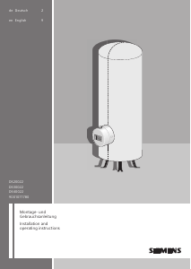 Manual Siemens DS20022 Boiler