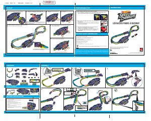 Manual Hot Wheels FFG00 LED Racers Figure-8 Race Track