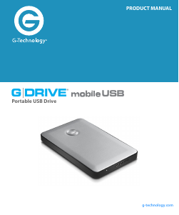 Manual G-Technology G-Drive Mobile Thunderbolt Hard Disk Drive