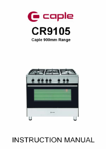 Manual Caple CR9108 Range