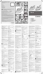 Instrukcja Bosch TDA2340 Żelazko