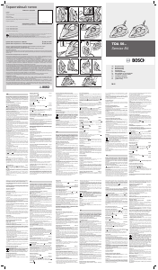 Manual Bosch TDA5640 Fier de călcat