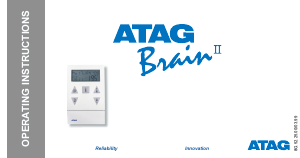 Handleiding ATAG Brain II Thermostaat