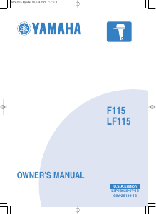 Handleiding Yamaha F115 (2006) Buitenboordmotor