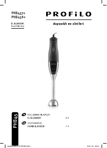 Manual Profilo PHB4570 Hand Blender