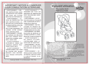 Mode d’emploi Babybus Duo Poussette