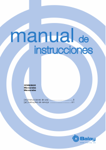 Manual de uso Balay 3CH5656A0 Horno