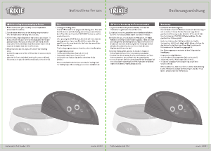 Manuale Trixie TX4 Distributore di cibo