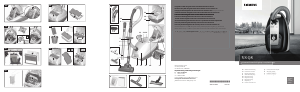 Bedienungsanleitung Siemens VSQ8MSA332 Staubsauger