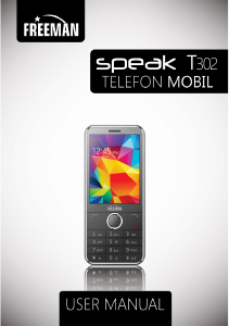 Manual Freeman T302 Speak Telefon mobil
