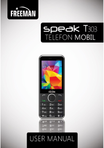 Manual Freeman T303 Speak Telefon mobil