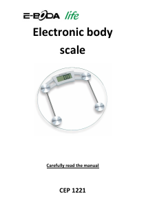 Manual E-Boda CEP 1221 Scale