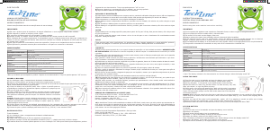 Manual de uso TechLine BALKIDS-S Báscula