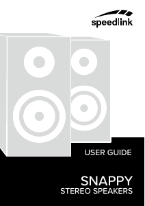 Kasutusjuhend Speedlink SL-810002-BETE Kõlar