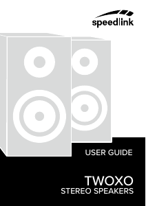 Kasutusjuhend Speedlink SL-810004-BK Kõlar