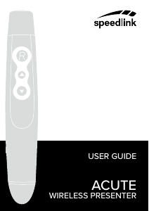 Bruksanvisning Speedlink SL-6198-RRBK Presenter