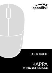 Bedienungsanleitung Speedlink SL-630011-BE Maus