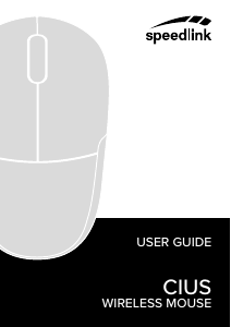 Bedienungsanleitung Speedlink SL-630014-GY Maus