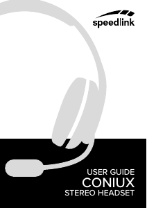 Manual de uso Speedlink SL-8783-BK Headset