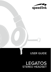 Manual de uso Speedlink SL-860000-BK Headset