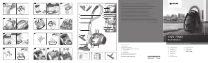 Manual de uso Siemens VSZ1V1128 Aspirador