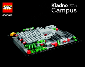 Brugsanvisning Lego set 4000018 Architecture Kladno Campus 2015