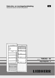 Handleiding Liebherr KBs 3864 Koelkast