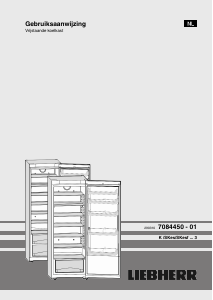 Handleiding Liebherr KP 3620 Koelkast